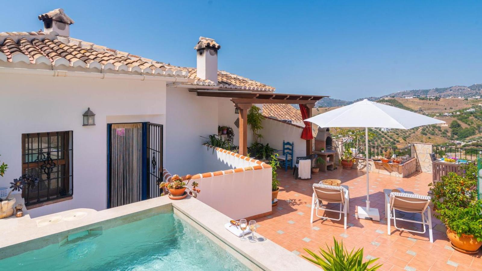 فيلا Casa Arcos De Almona Frigiliana By Ruralidays المظهر الخارجي الصورة