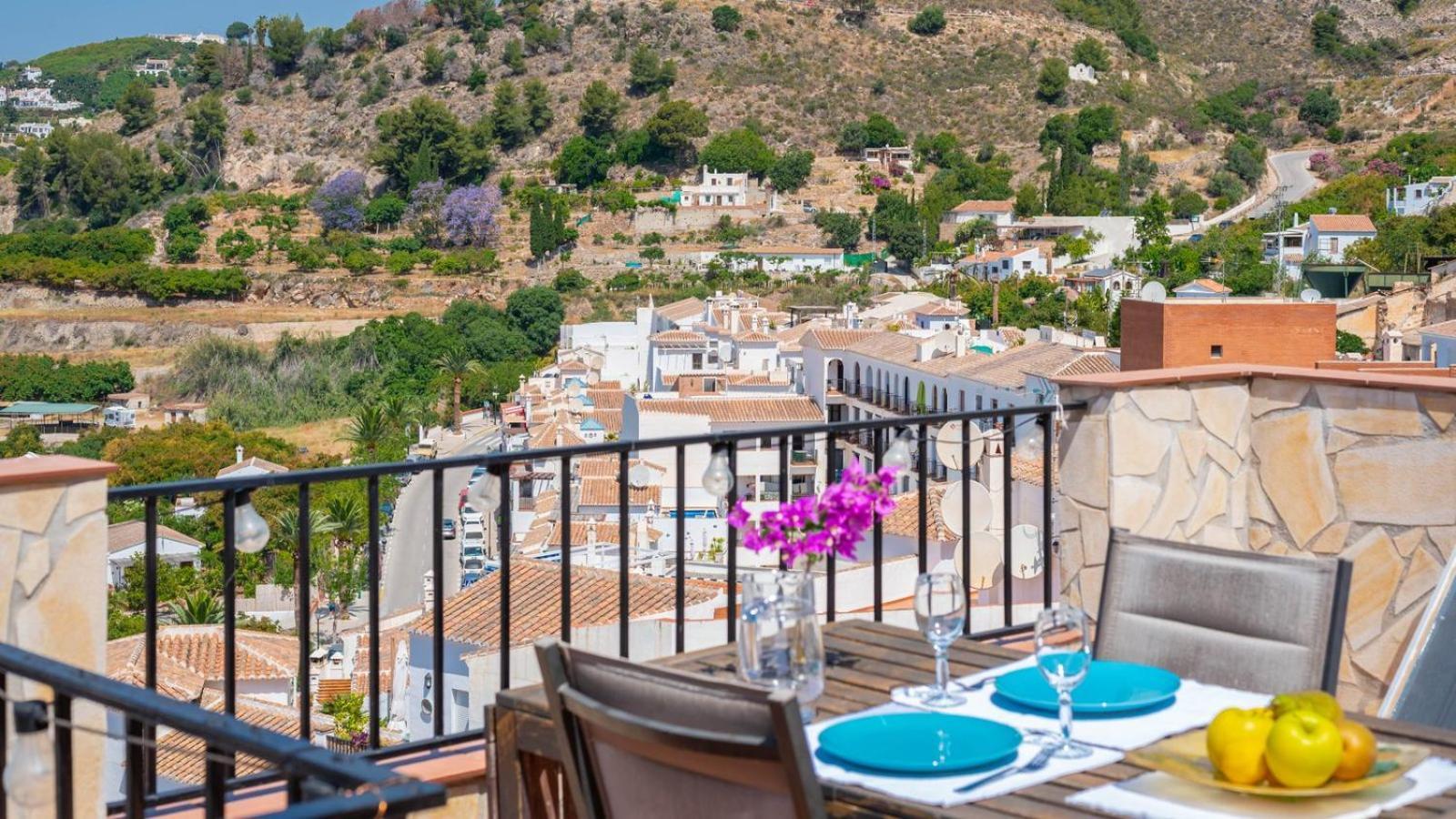 فيلا Casa Arcos De Almona Frigiliana By Ruralidays المظهر الخارجي الصورة