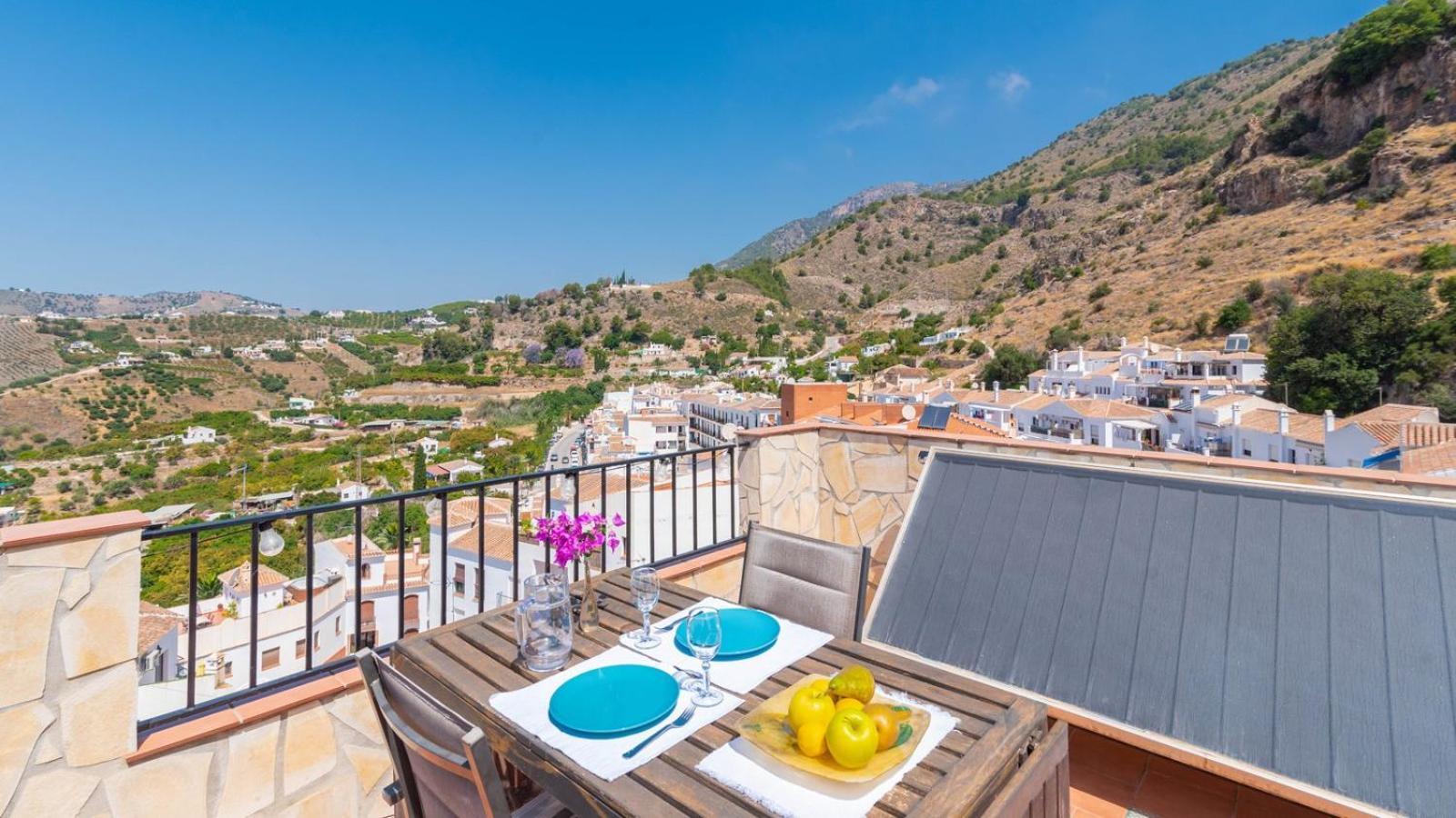فيلا Casa Arcos De Almona Frigiliana By Ruralidays المظهر الخارجي الصورة
